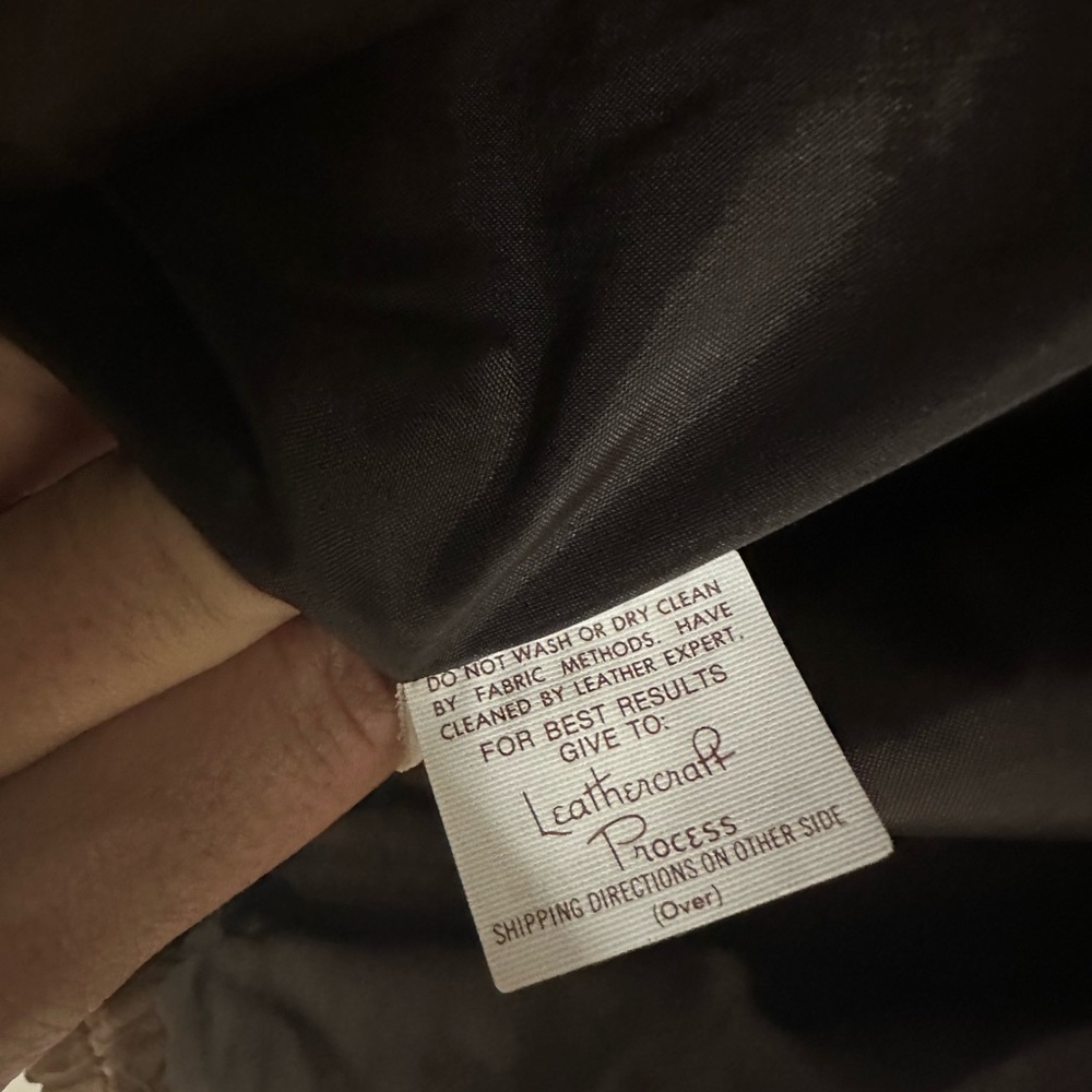 Vintage Men’s Genuine Leather Suede Coat Large - Picture 3 of 15